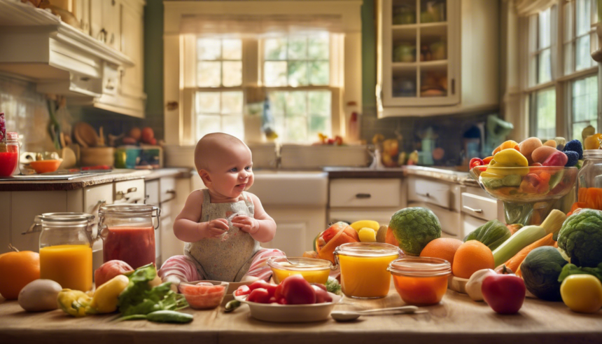 Nourish Your Little One: The Ultimate Guide to Homemade Baby Food for Happy, Healthy Infants