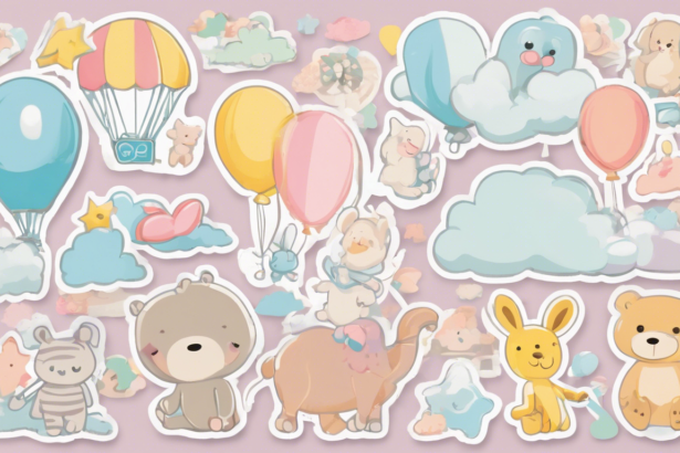 Capture Every Milestone: Adorable Baby Milestone Stickers to Cherish Your Little One's Growth!