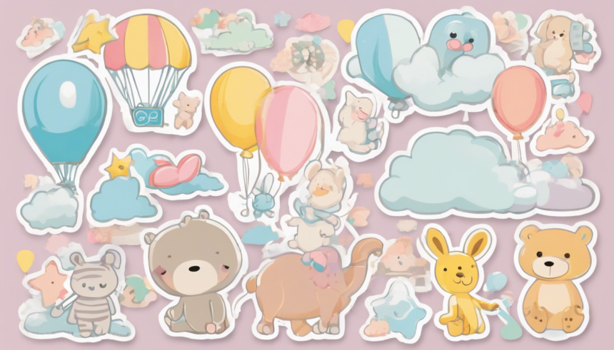 Capture Every Milestone: Adorable Baby Milestone Stickers to Cherish Your Little One's Growth!