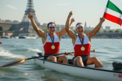 Brilliant Finish: Hungarian Paddlers Shine with Silver and Bronze in Men's K-1 1000m at Paris Olympics!