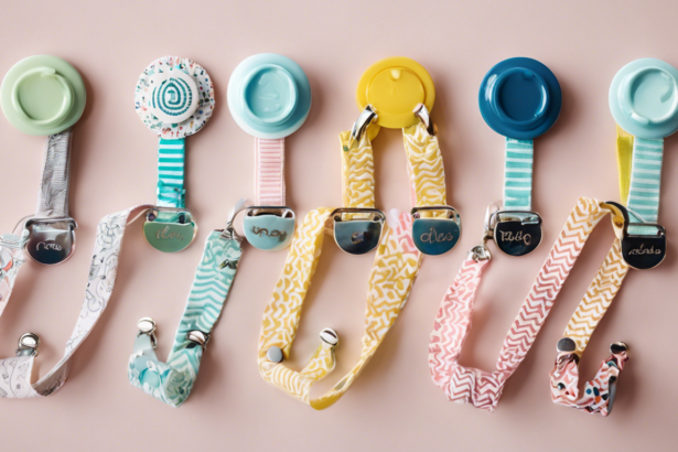 Stylish Pacifier Clips: A Must-Have Accessory for Every Modern Parent