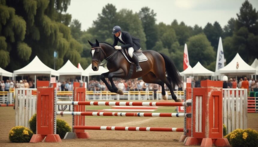 Jármy Vince Breaks Ground: 5th Place Finish at Prestigious Belgian Show Jumping Event with Carbon Girl Z