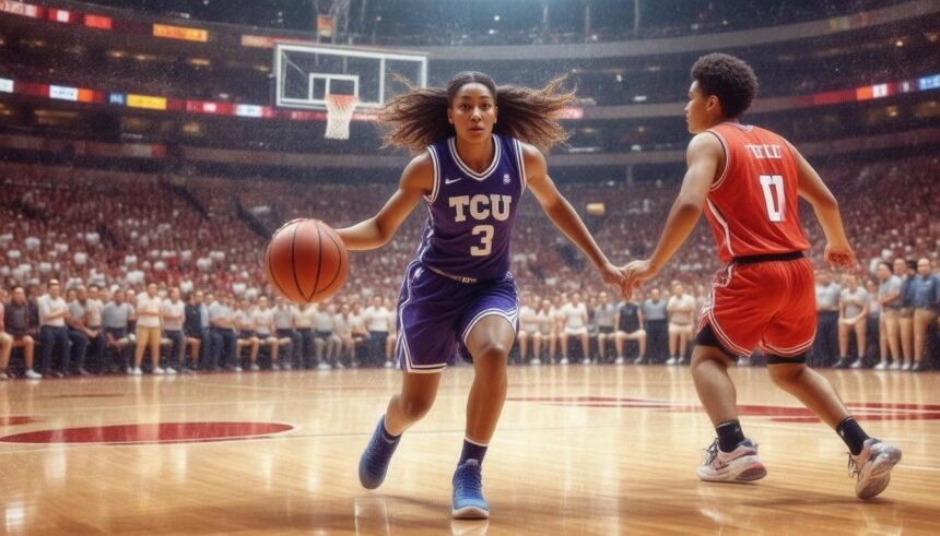 TCU Győzelme Texas Tech Ellen: Hailey Van Lith Dominál, Sedona Prince Duplázik a Férfi Kosárlabdában!